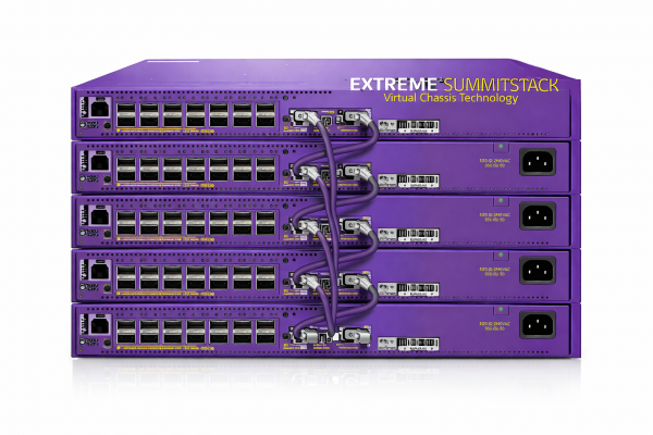Технология виртуального шасси Extreme SummitStack Virtual Chassis Technology