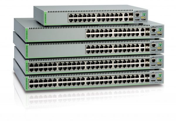 Одиночные промышленные коммутаторы Fast Ethernet серии Allied Telesis 8100L (AT-8100L/8POE-E)