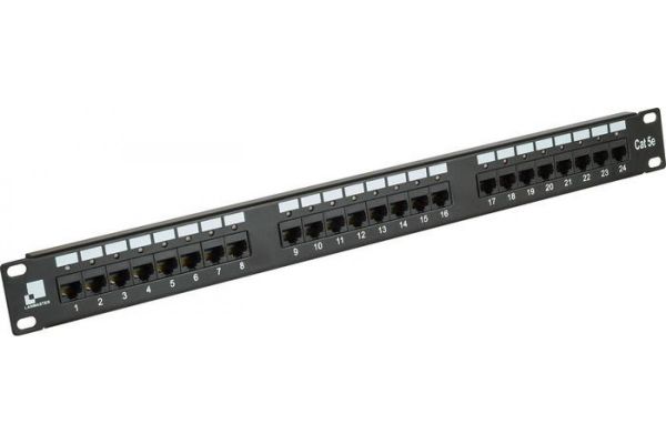 Патч-панель UTP 24 порта категории 5e