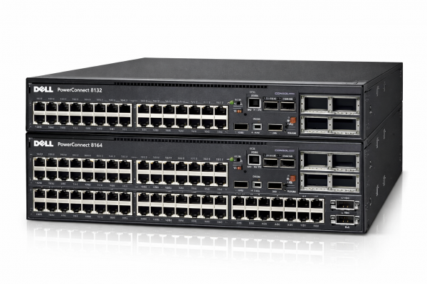 Коммутаторы DELL PowerConnect 8100 серии: PowerConnect 8132 и PowerConnect 8164