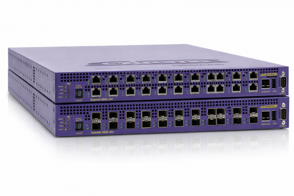 Стекируемые коммутаторы Extreme Networks серии Summit X650
